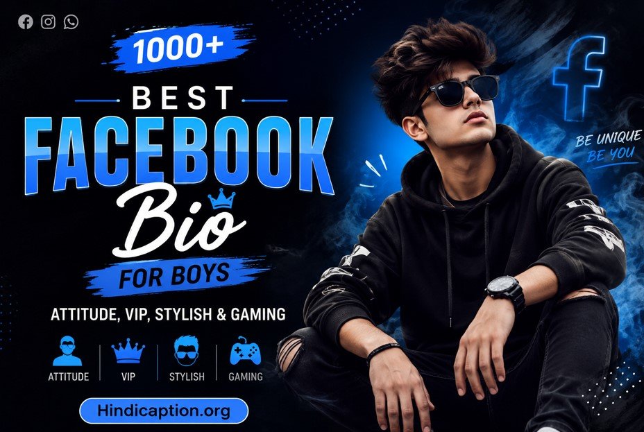 Facebook Bio for Boys